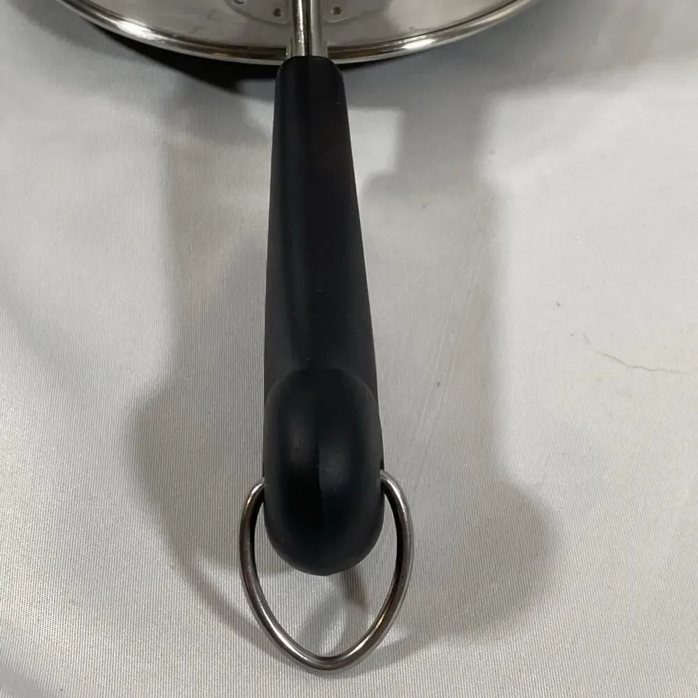 Revere Ware 1 1/2 Qt Copper Bottom Pot Lid Double Boiler Clinton 87 Stainless
